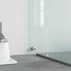 vidaXL Protección salpicaduras cocina vidrio templado 70x40 cm Negro Hot
