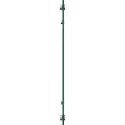 vidaXL Protección salpicaduras cocina vidrio templado 70x40 cm Negro Hot