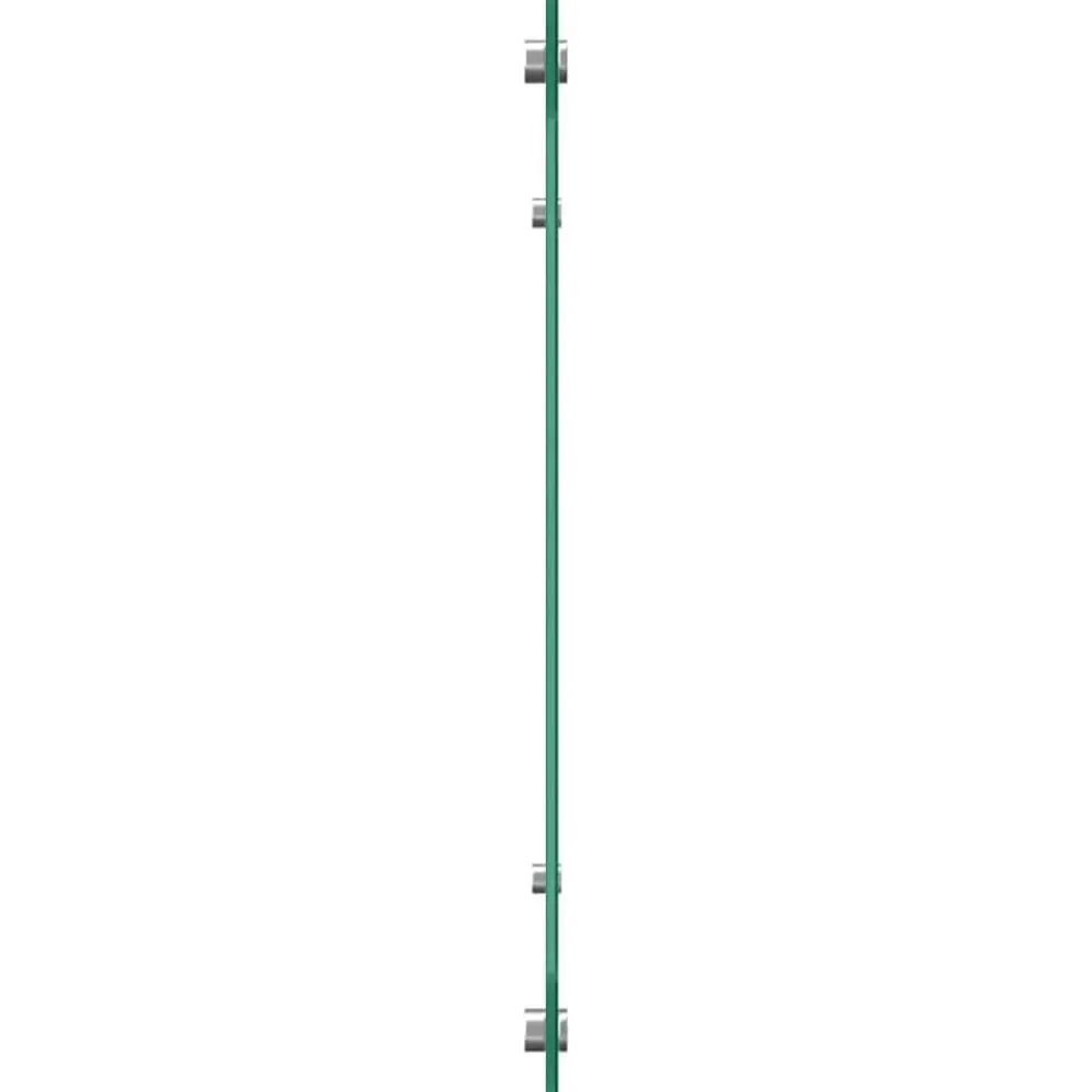 vidaXL Protector contra salpicaduras cocina vidrio templado 70x40 cm Transparente Hot