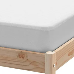 vidaXL Ropa De Casa|Camas Y Accesorios-Protector de colchón impermeable blanco 90x190 cm