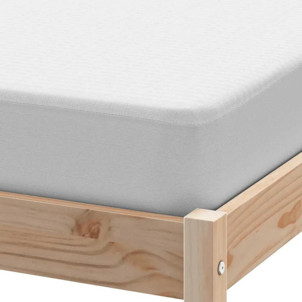 vidaXL Ropa De Casa|Camas Y Accesorios-Protector de colchón impermeable blanco 90x190 cm