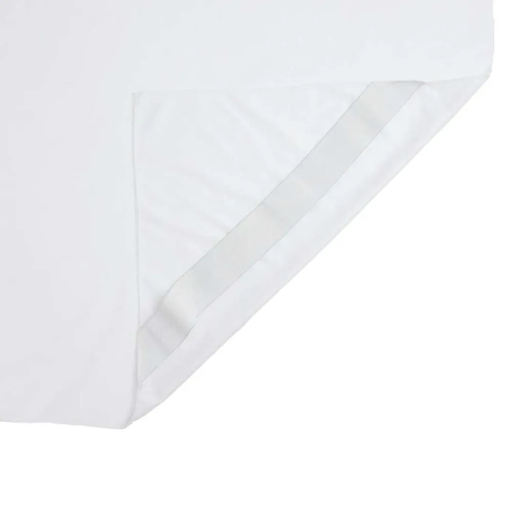 vidaXL Protector de colchón impermeable blanco 90x190 cm Online