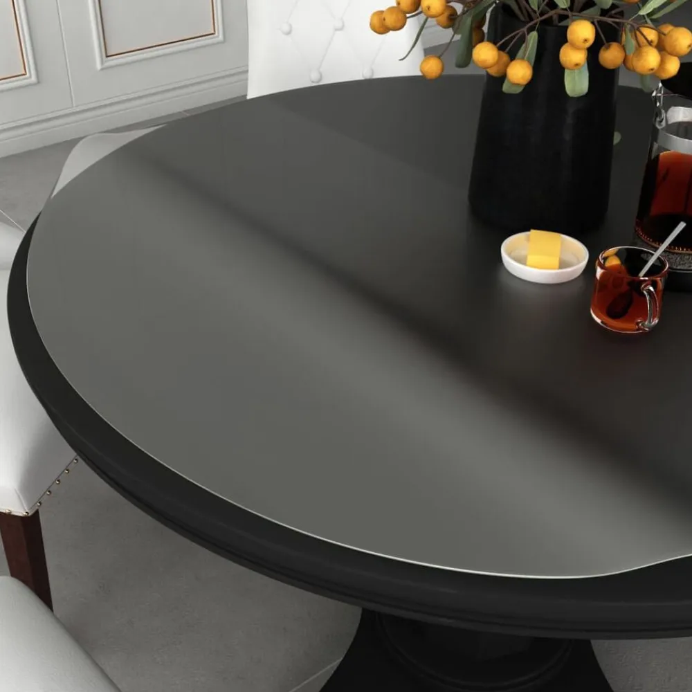 vidaXL Accesorios Para Mesas-Protector de mesa PVC Ø 60 cm 1,6 mm