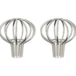 vidaXL Protector para Hojas de Canalón 2 pcs Plateado 50 mm Discount