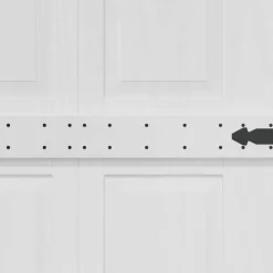 vidaXL Materiales De Construcción-Puerta Corona 70 x 210 cm Madera de ingeniería