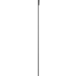vidaXL Materiales De Construcción-Puerta corredera aluminio y vidrio ESG negra 76x205 cm