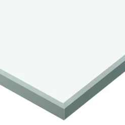 vidaXL Puerta corredera con topes suaves vidrio ESG aluminio 76x205 cm Clearance