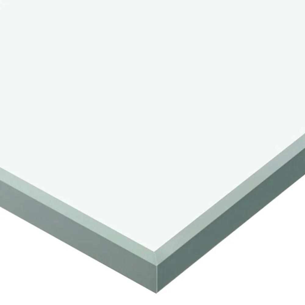 vidaXL Puerta corredera con topes suaves vidrio ESG aluminio 76x205 cm Clearance