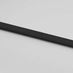 vidaXL Materiales De Construcción-Puerta corredera con herrajes negro 76x205 cm vidrio templado