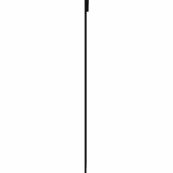 vidaXL Puerta corredera ESG vidrio y aluminio negra 76x205 cm Discount