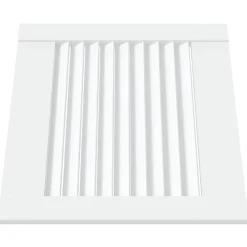vidaXL Accesorios De Bricolaje-Puerta de armario de lamas madera pino 39,5x39,4 cm
