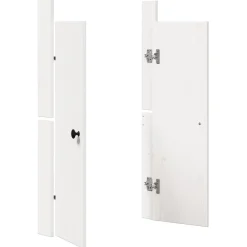 vidaXL Accesorios De Bricolaje-Puerta de cocina MEPPEL 50 x 9 x 82 cm Madera maciza de Pino