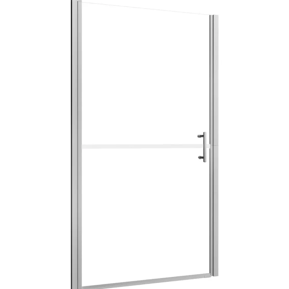 vidaXL Puerta de ducha de vidrio templado 81x195 cm Transparente Online