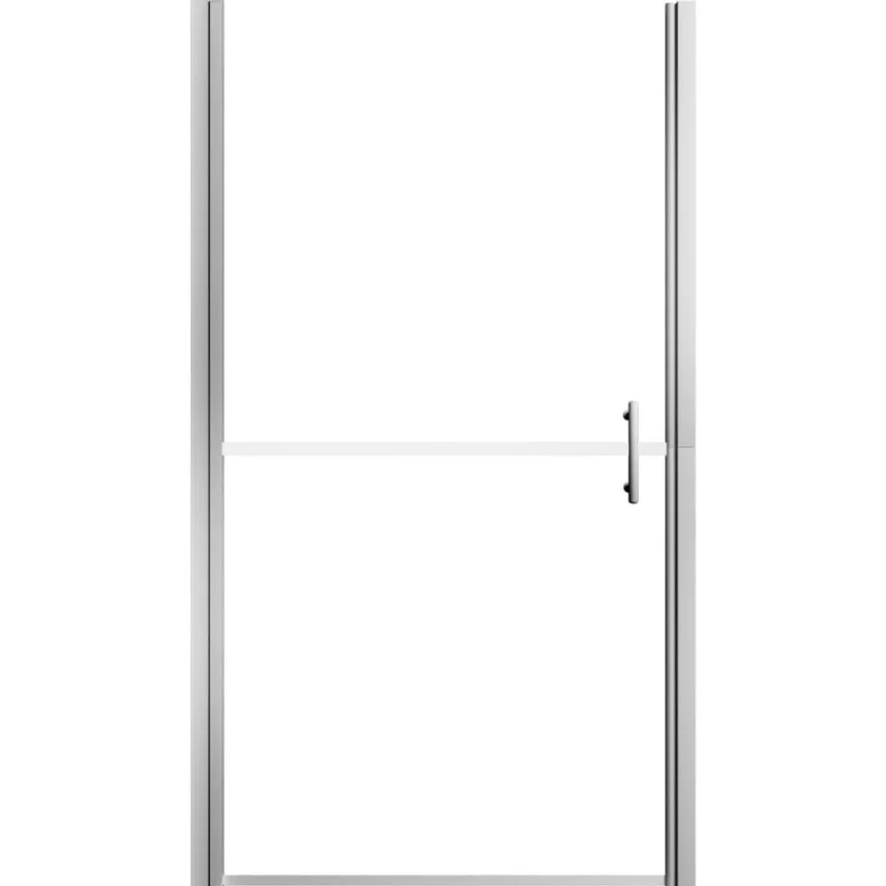 vidaXL Puerta de ducha de vidrio templado 81x195 cm Transparente Online
