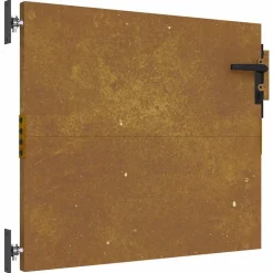vidaXL Puerta de jardín acero corten 85x75 cm Clearance