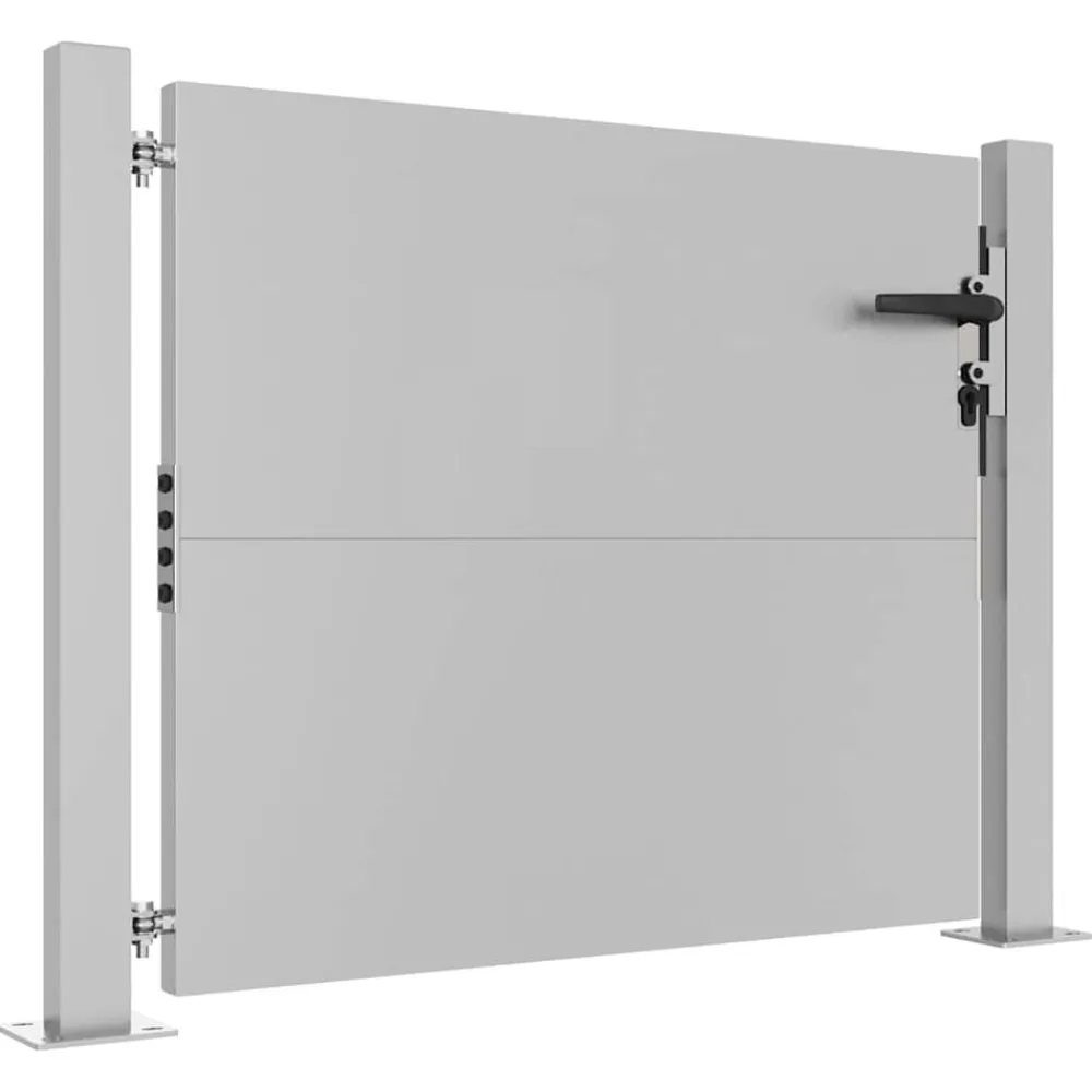 vidaXL Puerta de jardín 100x75 cm de acero corten Rusty Clearance