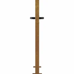 vidaXL Puerta de jardín 100x75 cm de acero corten con diseño de árbol Clearance