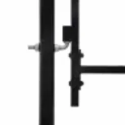vidaXL Puerta de valla de doble puerta Woerden con punta de lanza 400x174,5 cm New