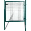 vidaXL Puerta de valla individual de 100x100 cm acero con recubrimiento en polvo New