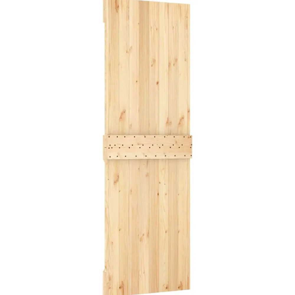 vidaXL Materiales De Construcción-Puerta NARVIK 70 x 210 cm Madera de Pino Sólido