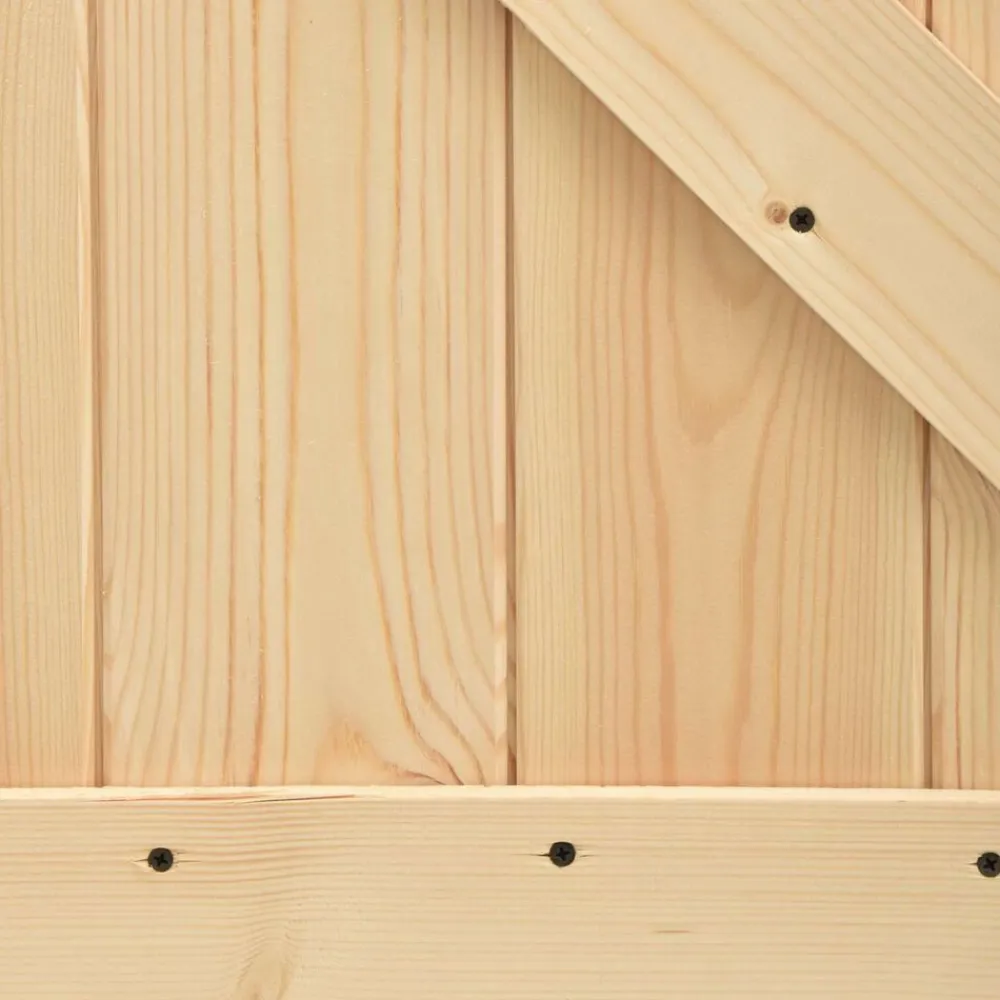 vidaXL Materiales De Construcción-Puerta NARVIK 70 x 210 cm Madera de Pino Sólido