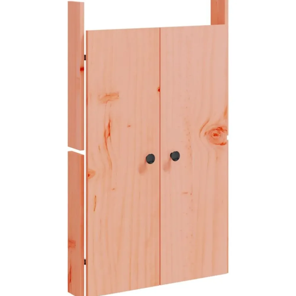 vidaXL Puertas cocina exterior MEPPEL 2 uds madera maciza Douglas 50x9x82 cm Douglas natural New