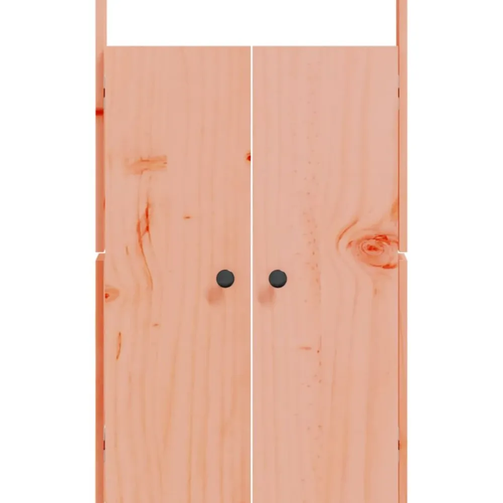 vidaXL Puertas cocina exterior MEPPEL 2 uds madera maciza Douglas 50x9x82 cm Douglas natural New