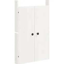 vidaXL Accesorios De Bricolaje-Puertas de cocina exterior MEPPEL madera maciza 50x9x82 cm