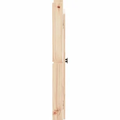vidaXL Accesorios De Bricolaje-Puertas de cocina exterior MEPPEL 2 uds madera maciza pino 50x9x82 cm