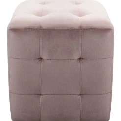 vidaXL Otomanas-Puf 2 unidades terciopelo 30x30x30 cm