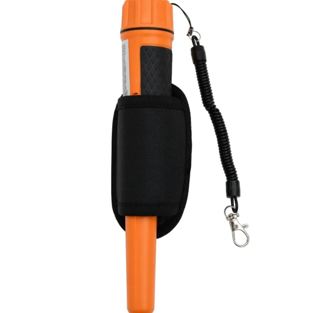 vidaXL Dispositivos De Detección Y Cinturones-Puntero detector de metales naranja