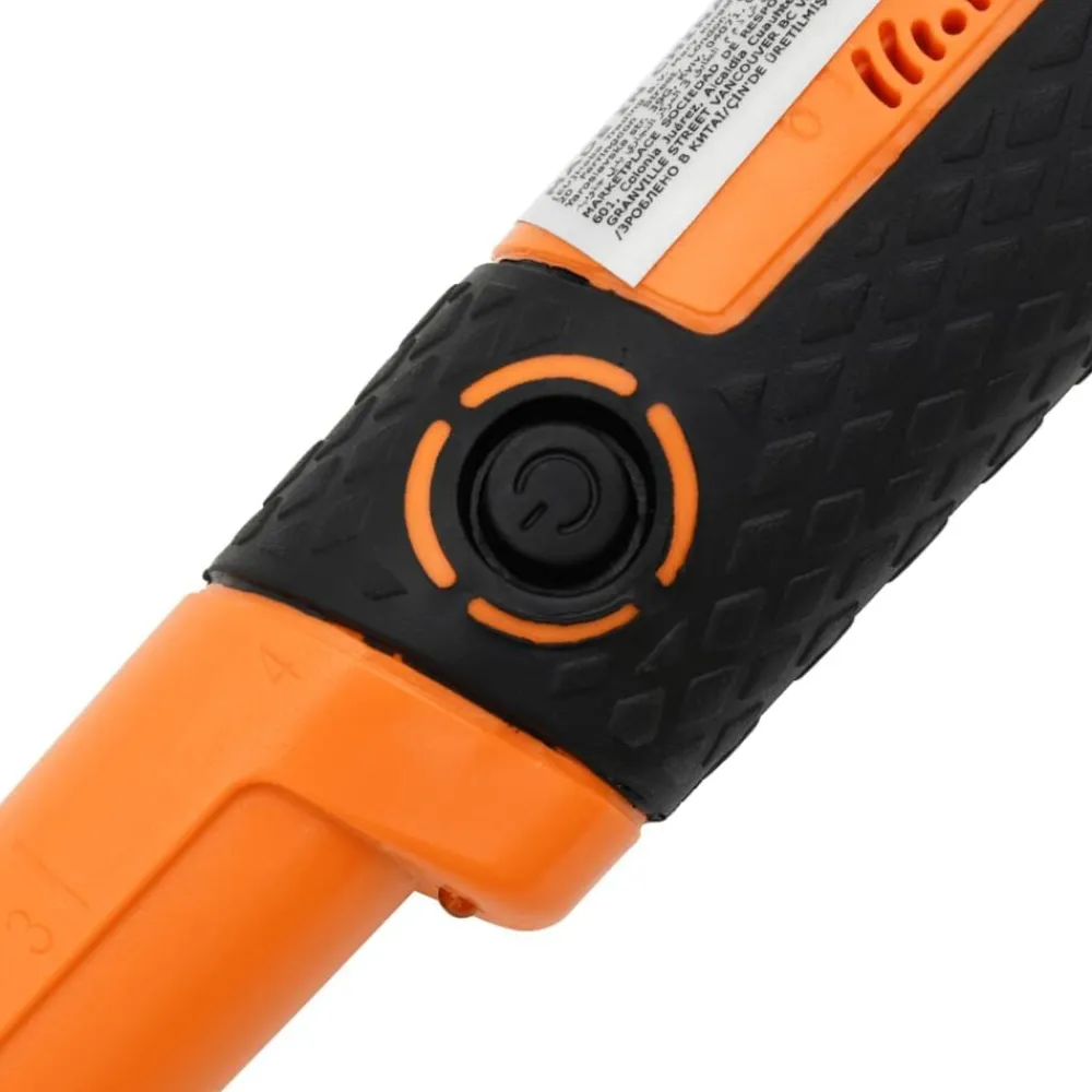 vidaXL Dispositivos De Detección Y Cinturones-Puntero detector de metales naranja