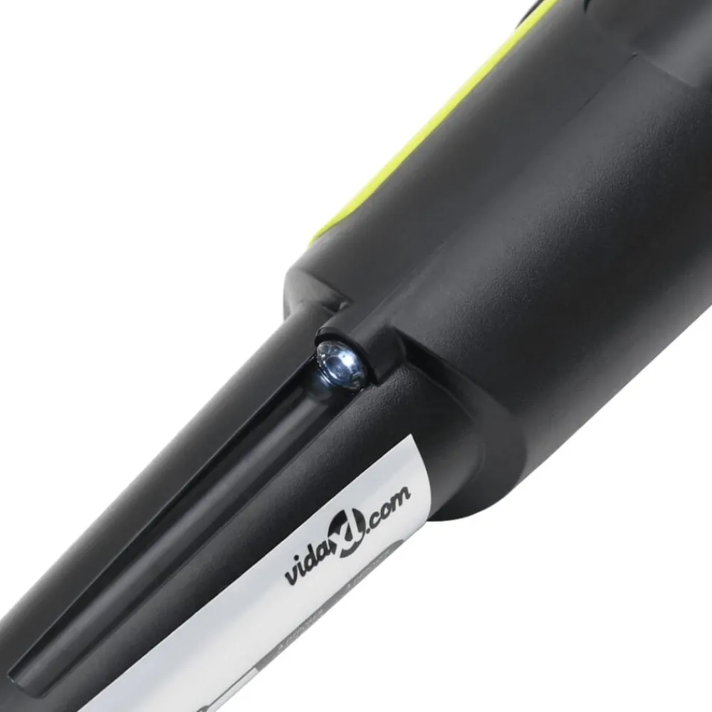 vidaXL Puntero detector de metales con pantalla LCD negro y amarillo Online