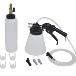 vidaXL Piezas Y Accesorios Para Vehículos-Purgador de freno y embrague con botella de llenado