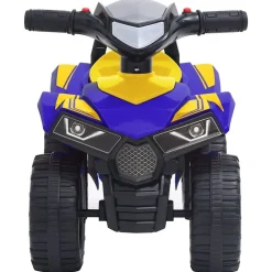 vidaXL Quad correpasillos infantil Good Year Azul Clearance