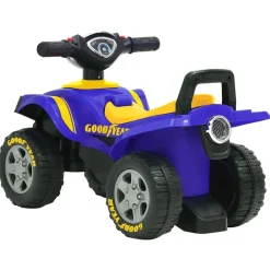 vidaXL Quad correpasillos infantil Good Year Azul Clearance