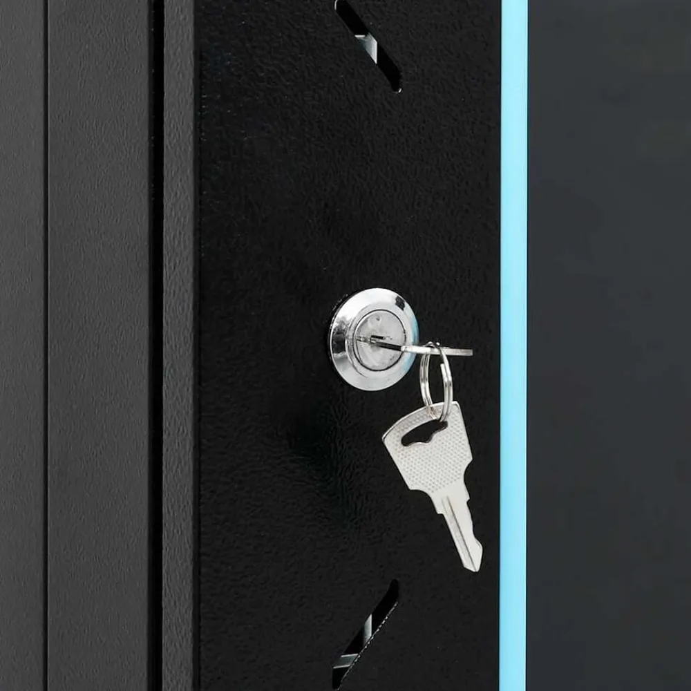 vidaXL Electrónica-Rack de servidores 15U 19" IP20 60x45x86 cm