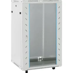 vidaXL Electrónica-Rack de servidores patas giratorias 18U 19" IP20 60x60x100 cm