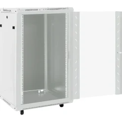 vidaXL Electrónica-Rack de servidores patas giratorias 18U 19" IP20 60x60x100 cm