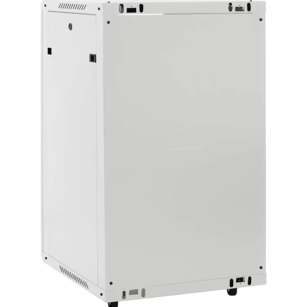 vidaXL Electrónica-Rack de servidores patas giratorias 18U 19" IP20 60x60x100 cm