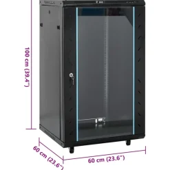 vidaXL Electrónica-Rack de servidores 15U 19