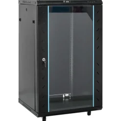 vidaXL Rack de servidores patas giratorias 18U 19" IP20 60x60x100 cm Negro Best