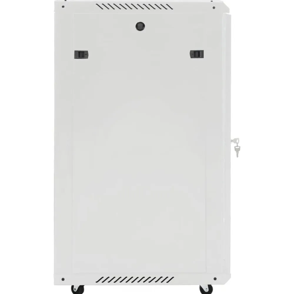 vidaXL Electrónica-Rack de servidores 15U 19" IP20 negro 60x60x100 cm