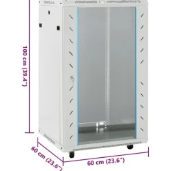 vidaXL Electrónica-Rack de servidores 15U 19