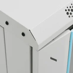 vidaXL Rack de servidores con patas giratorias 15U 19