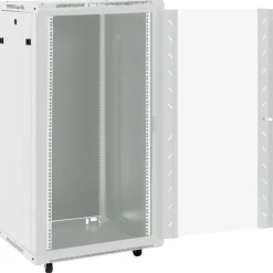 vidaXL Rack de servidores 22U 19" IP20 60x60x120 cm Gris Hot