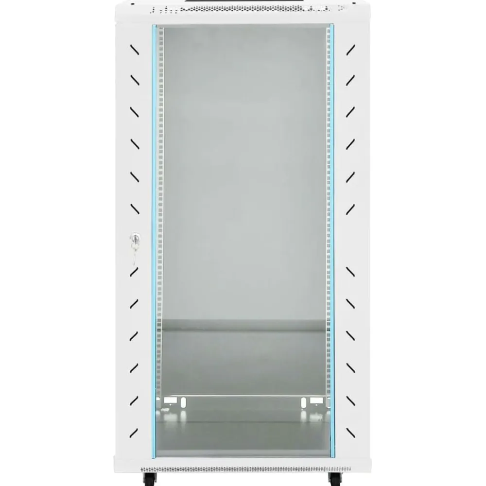 vidaXL Electrónica-Rack de servidores patas giratorias 22U 19" IP20 60x60x120 cm