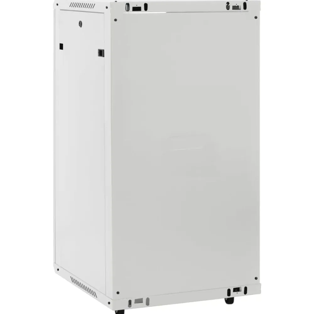 vidaXL Electrónica-Rack de servidores patas giratorias 22U 19" IP20 60x60x120 cm