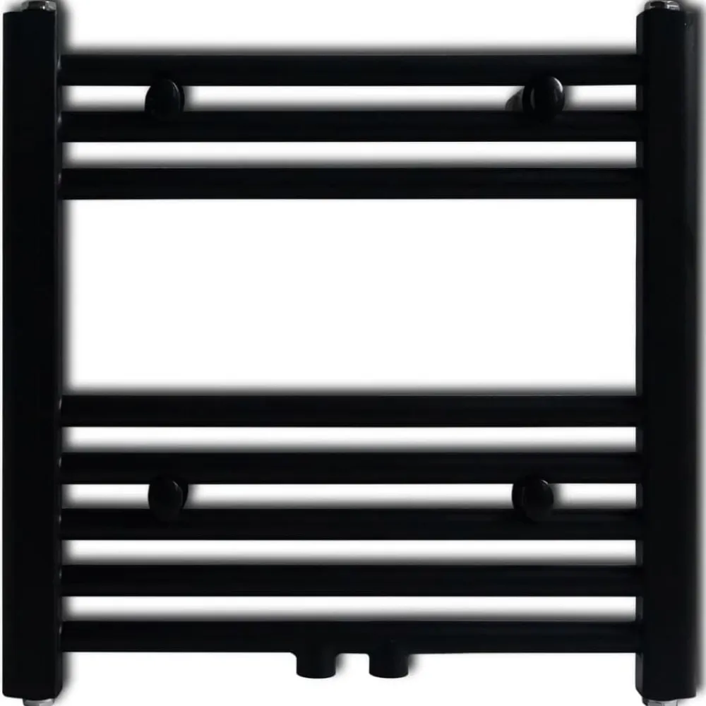 vidaXL Electrodomésticos-Radiador toallero de baño recto 480x480 mm