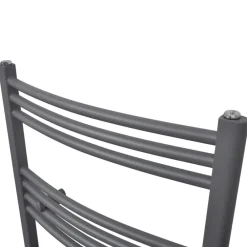 vidaXL Electrodomésticos-Radiador toallero de baño curvo 480x480 mm